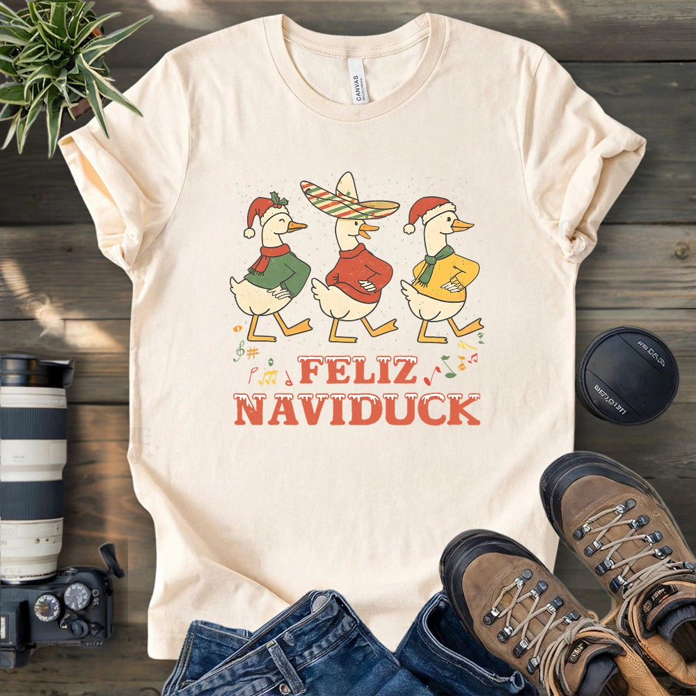 Feliz Naviduck T-shirt