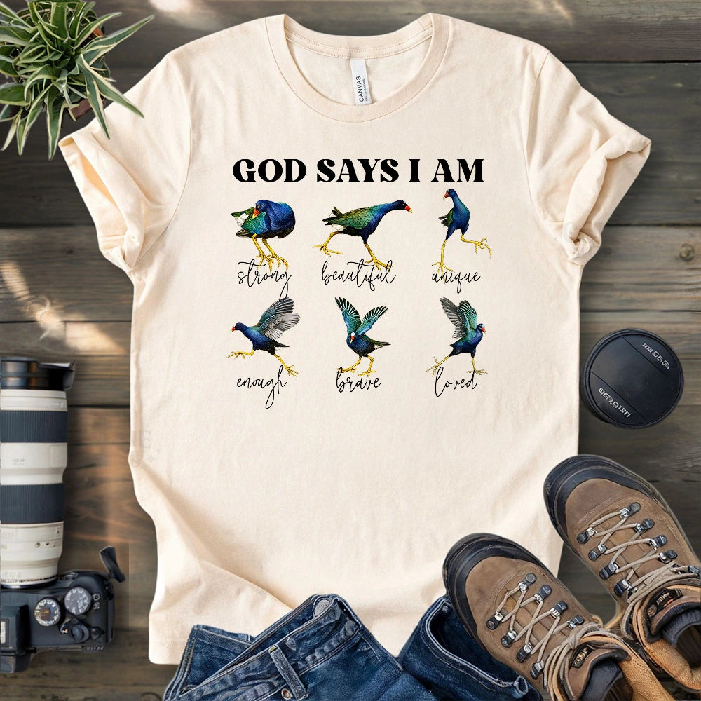 God Says I Am Wonderful T-shirt
