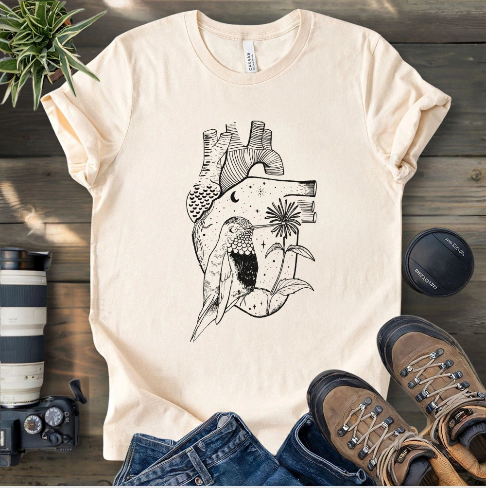Heart Full of a Hummingbird T-shirt