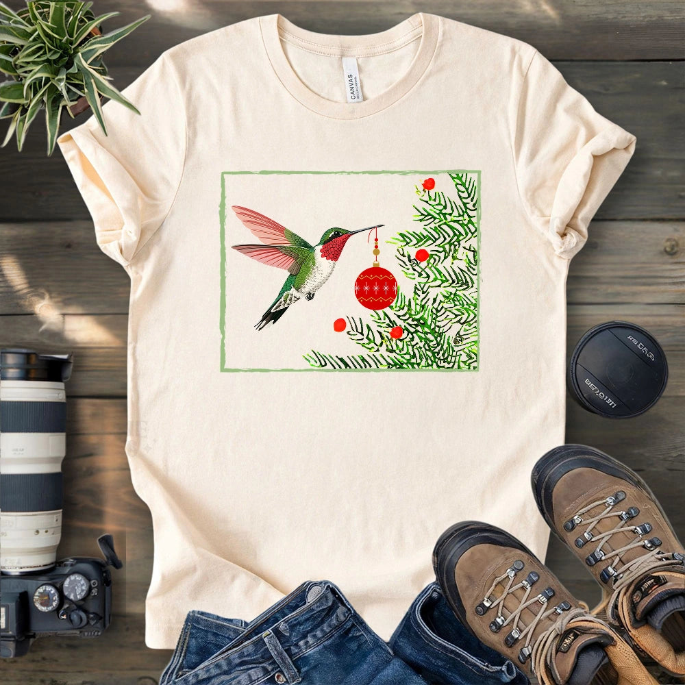 Hummingbird Decorating T-shirt