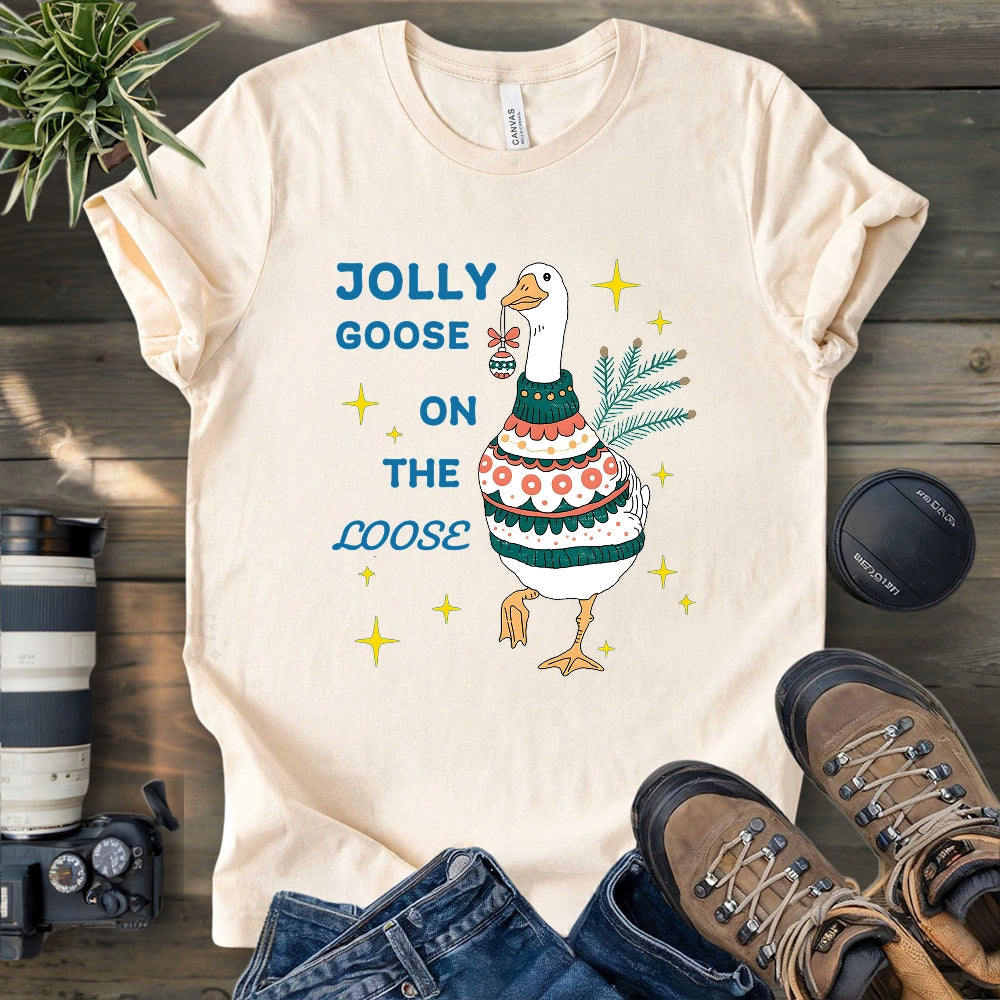 Jolly Goose On The Loose T-shirt