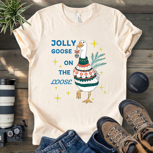 Jolly Goose On The Loose T-shirt