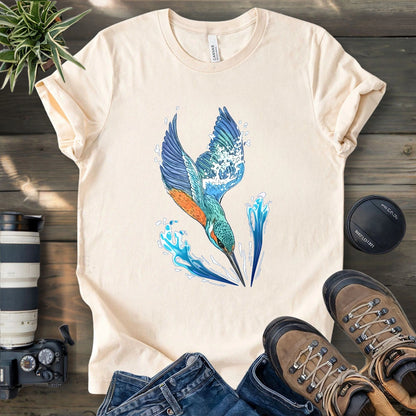 Kingfisher Diving T-shirt