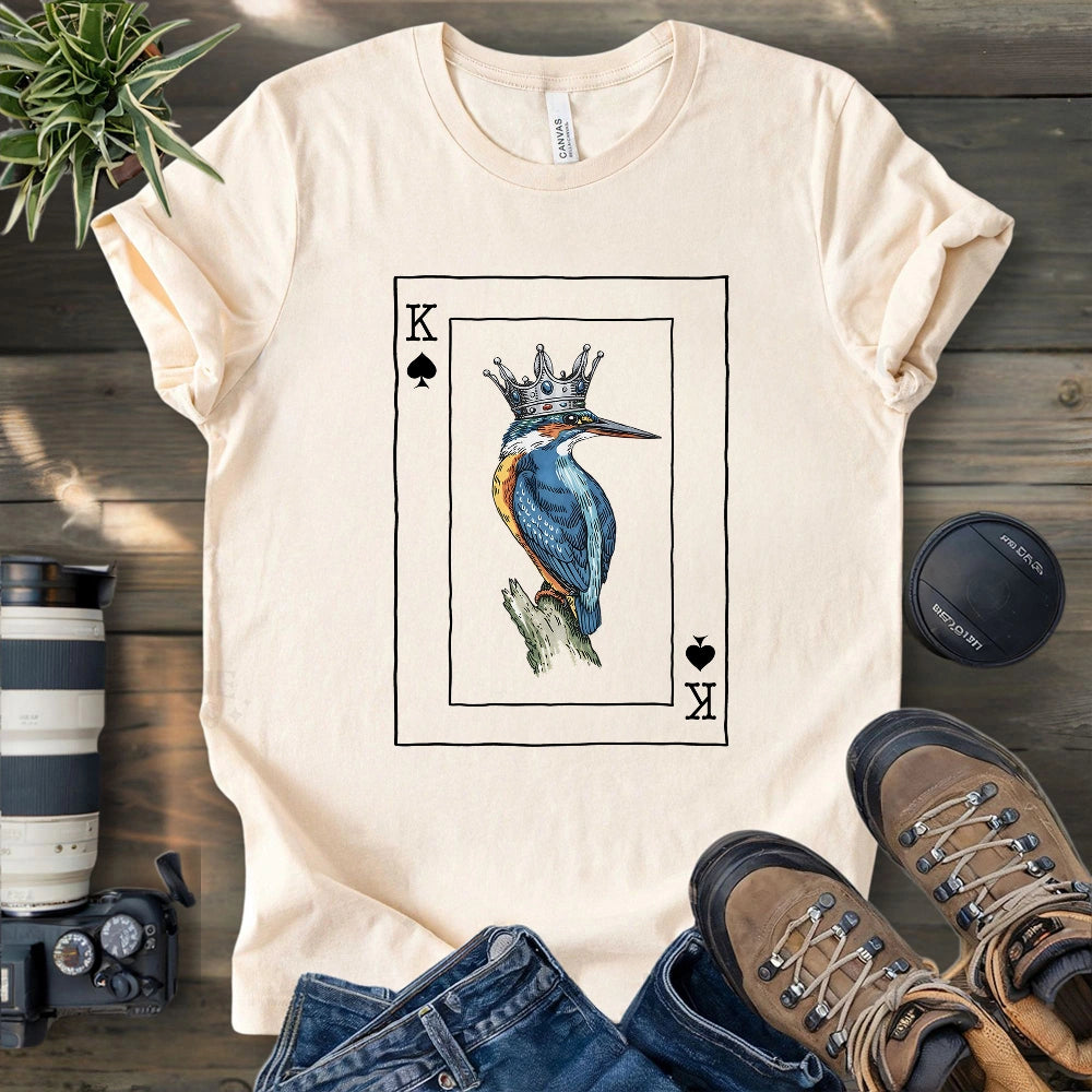 Kingfisher of Spades T-shirt