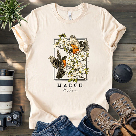 March Robin T-shirt