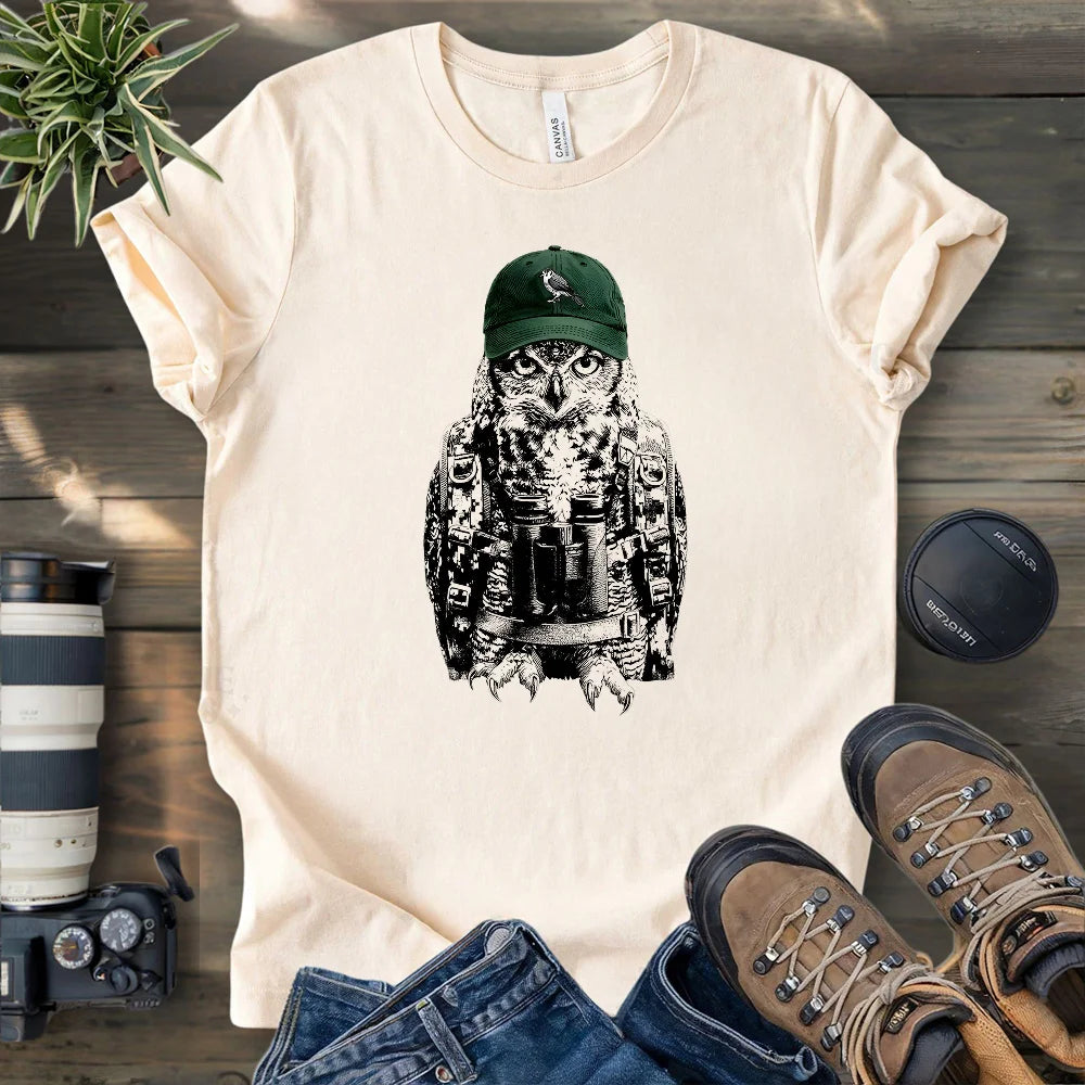 Owl Birding T-shirt