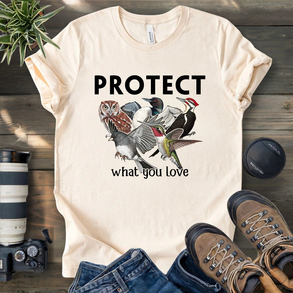 Protect The Birds T-shirt