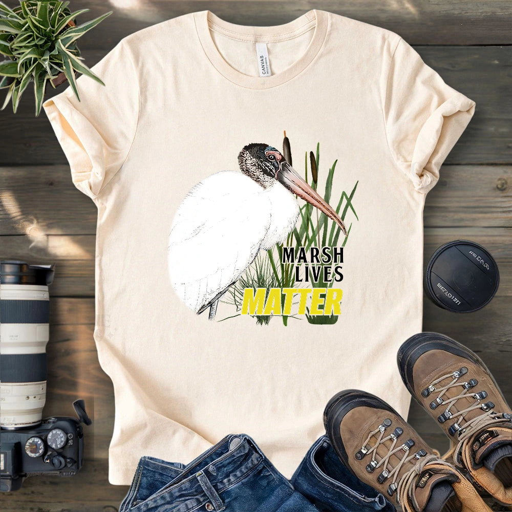 Protect Wood Stork T-shirt