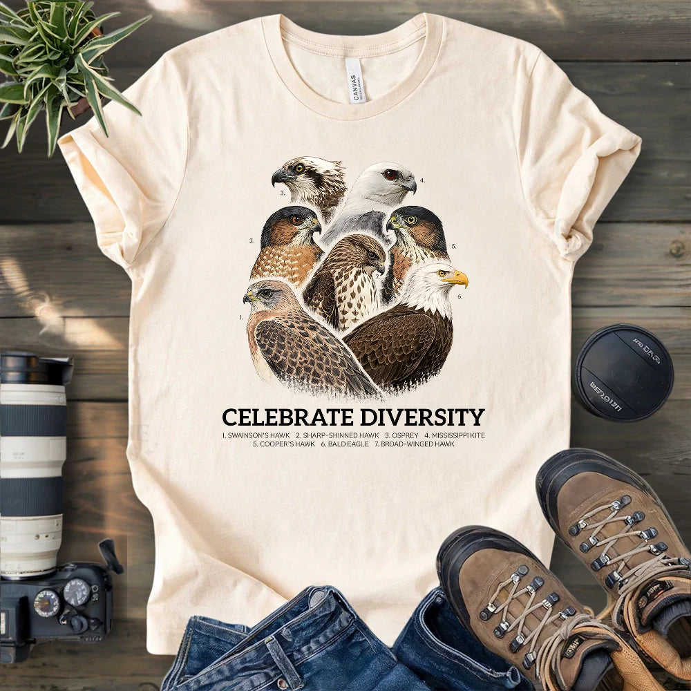 Raptor Diversity T-shirt