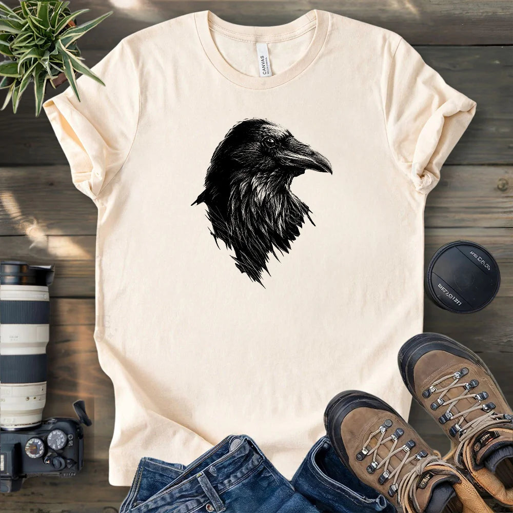 Raven Portrait T-shirt
