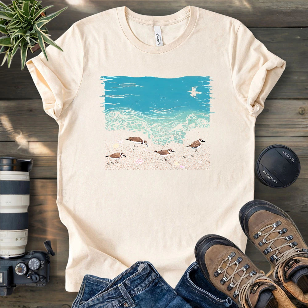 Plovers By The Shore T-shirt