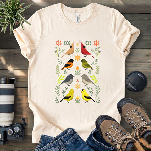 Couples of Backyard Birds T-shirt