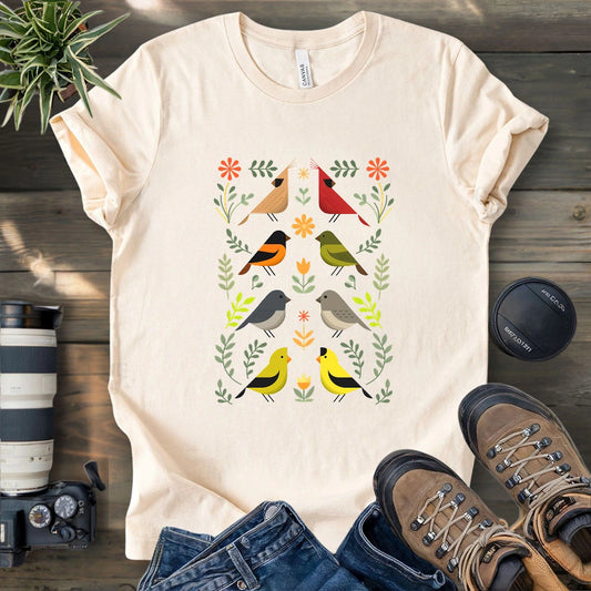 Couples of Backyard Birds T-shirt