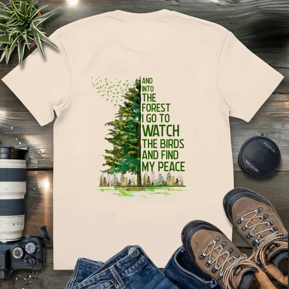 Birdwatching To Heal 2 Side T-shirt