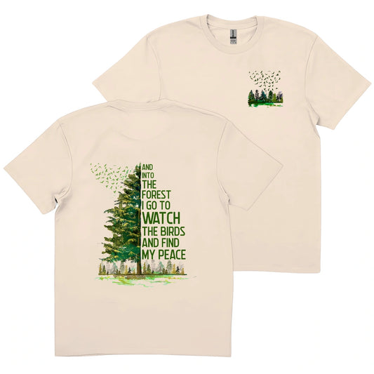 Birdwatching To Heal 2 Side T-shirt