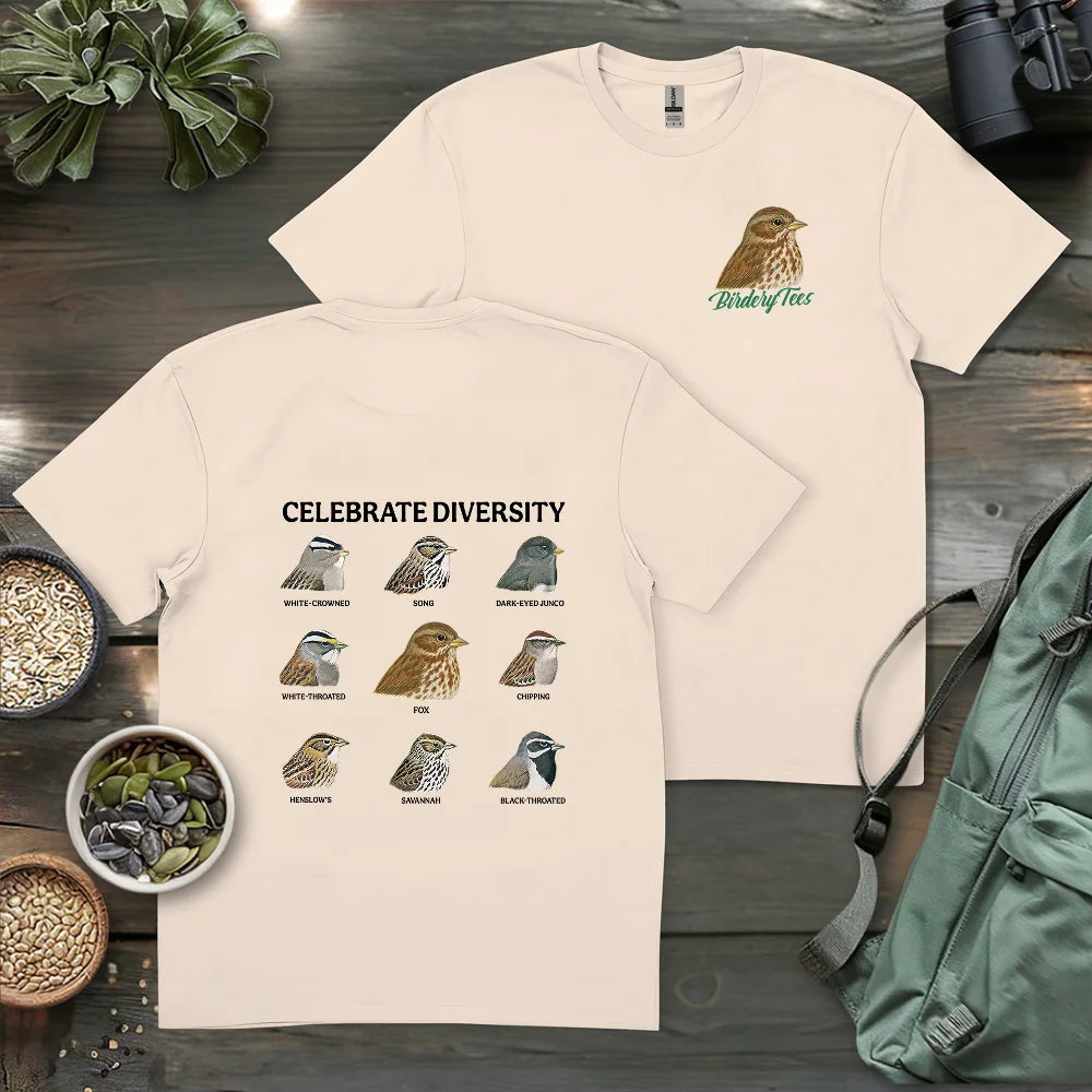 Sparrow Diversity 2 Side T-shirt
