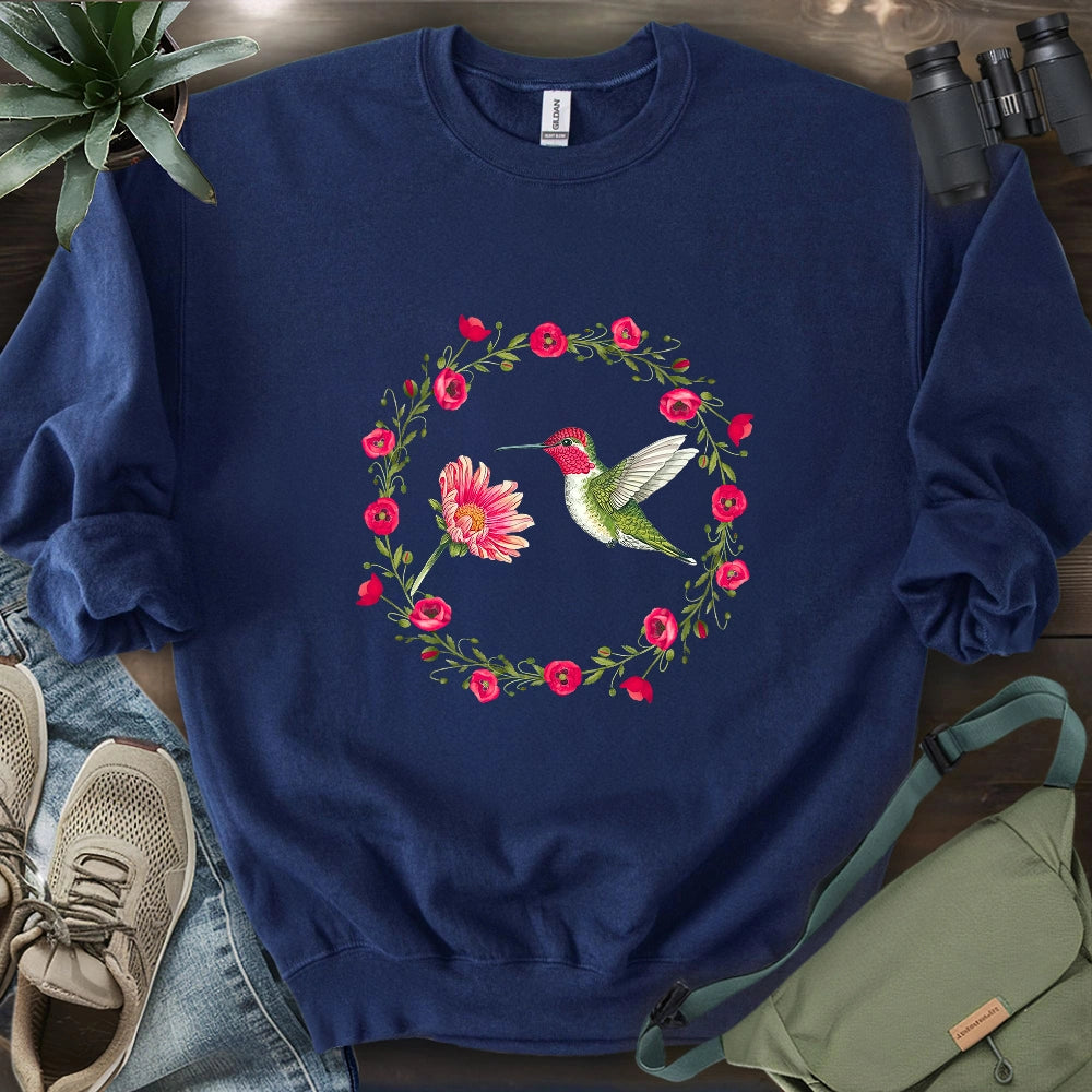 Anna Hummingbird Of California Sweatshirt
