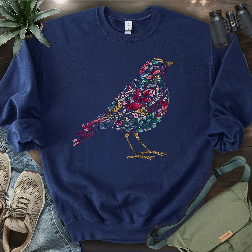 Bird Made By Leaves Sweatshirt