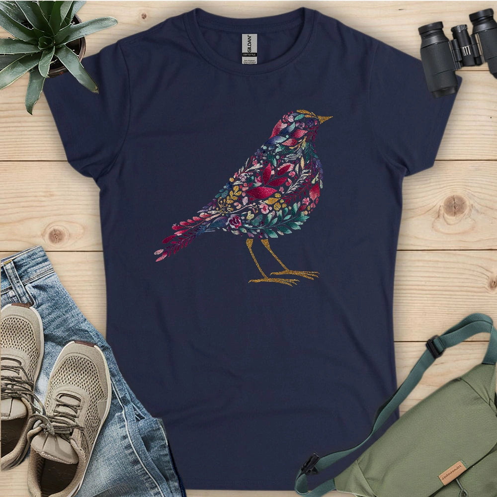 Bird Made By Leaves Women's T-shirt