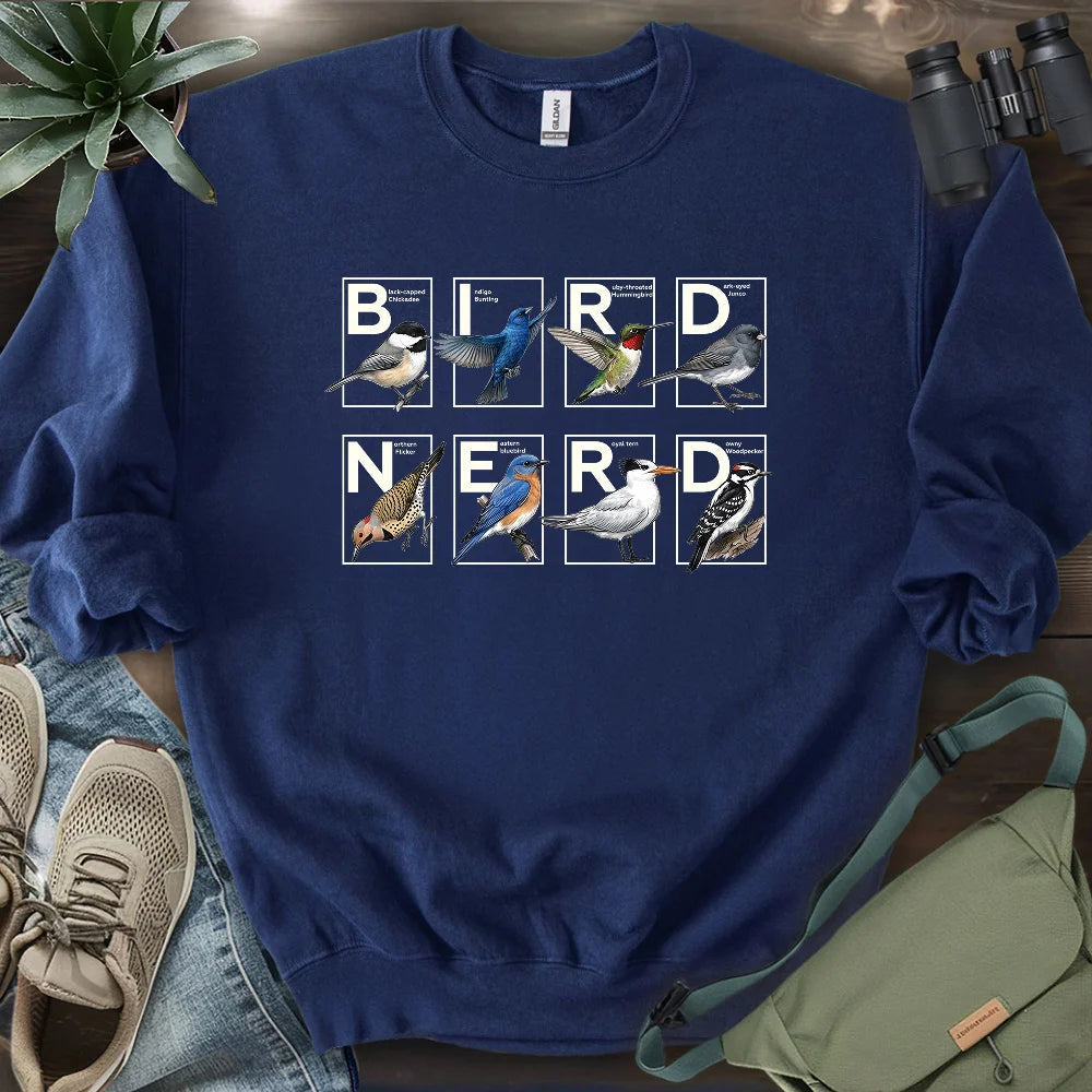 Bird Nerd Shirt Sweatshirt