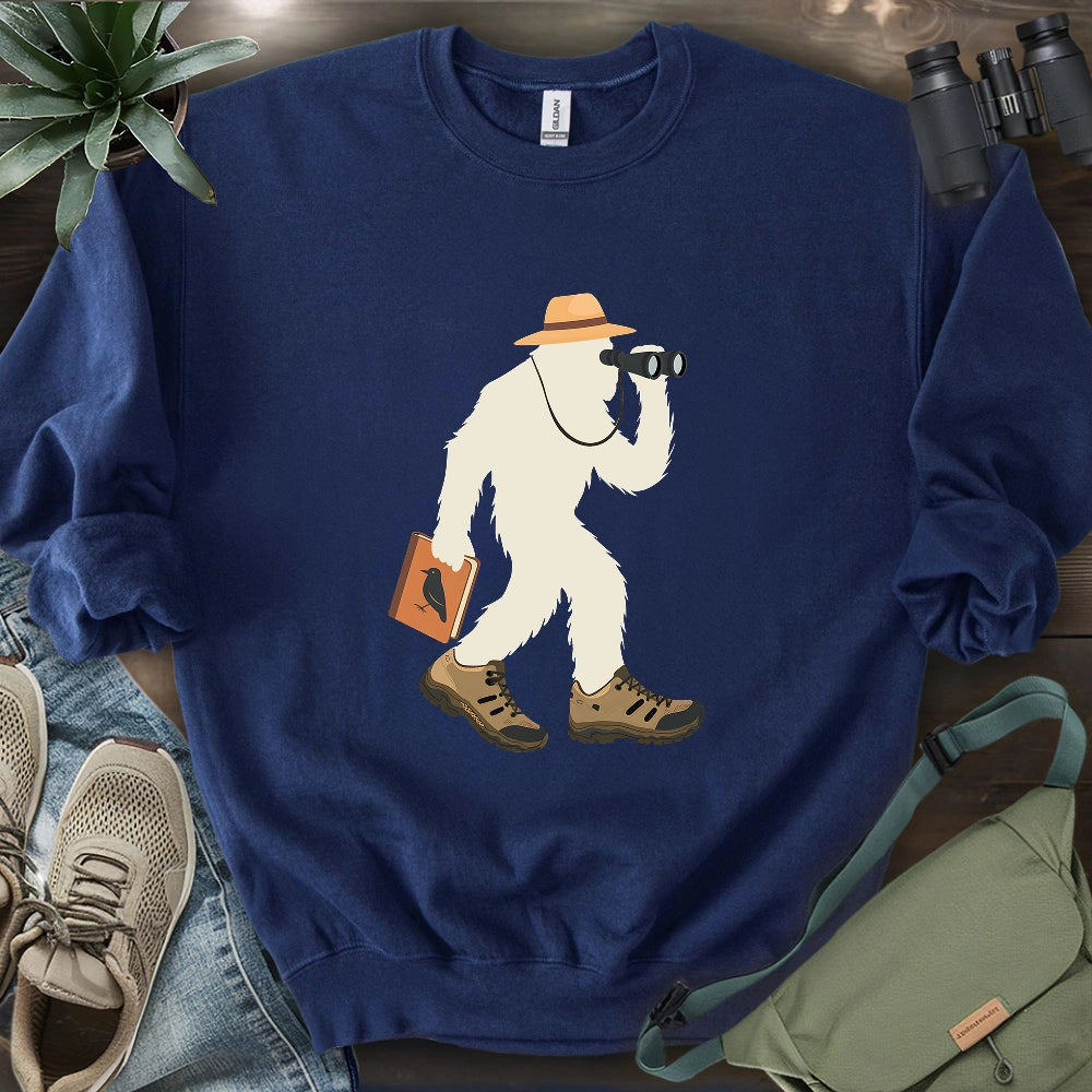 Bird Watching Bigfoot Sweatshirt