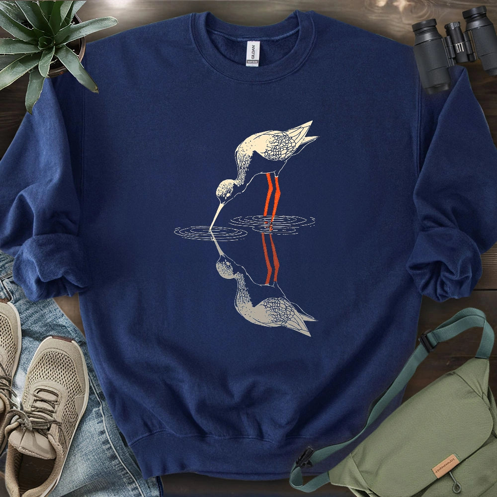 Black-necked Stilt Shadow Sweatshirt