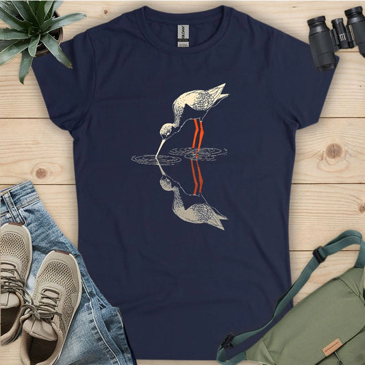 Black-necked Stilt Shadow Women's T-shirt