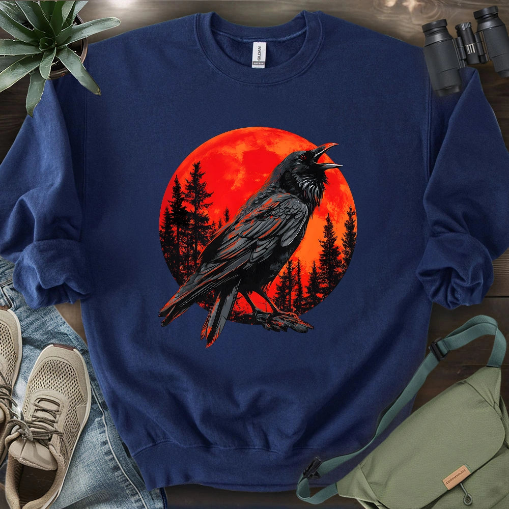 Blood Moon Raven Sweatshirt