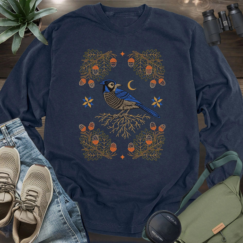 Blue Jay Chestnuts Long Sleeve T-shirt
