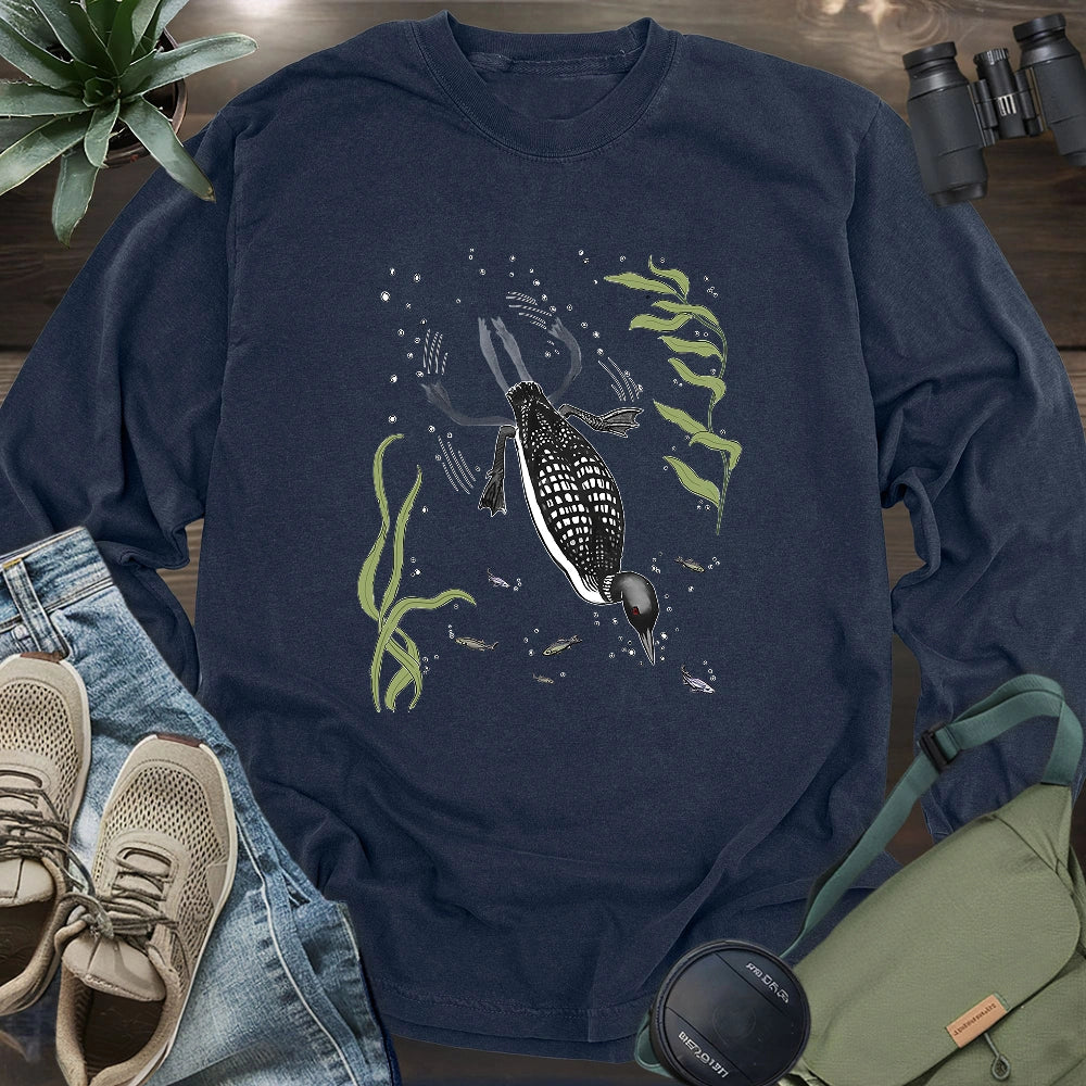 Catch of The Loon Long Sleeve T-shirt