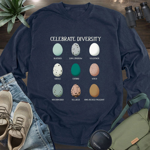 Celebrate Egg Diversity Long Sleeve T-shirt