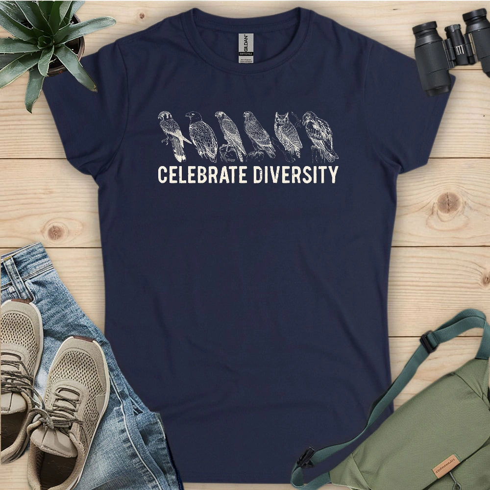 Celebrate Raptor Diversity Women's T-shirt
