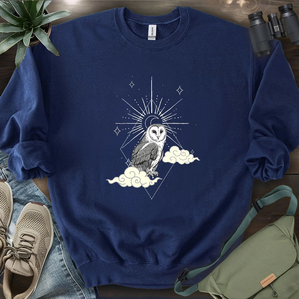 Celestial Barn Owl Sweatshirt