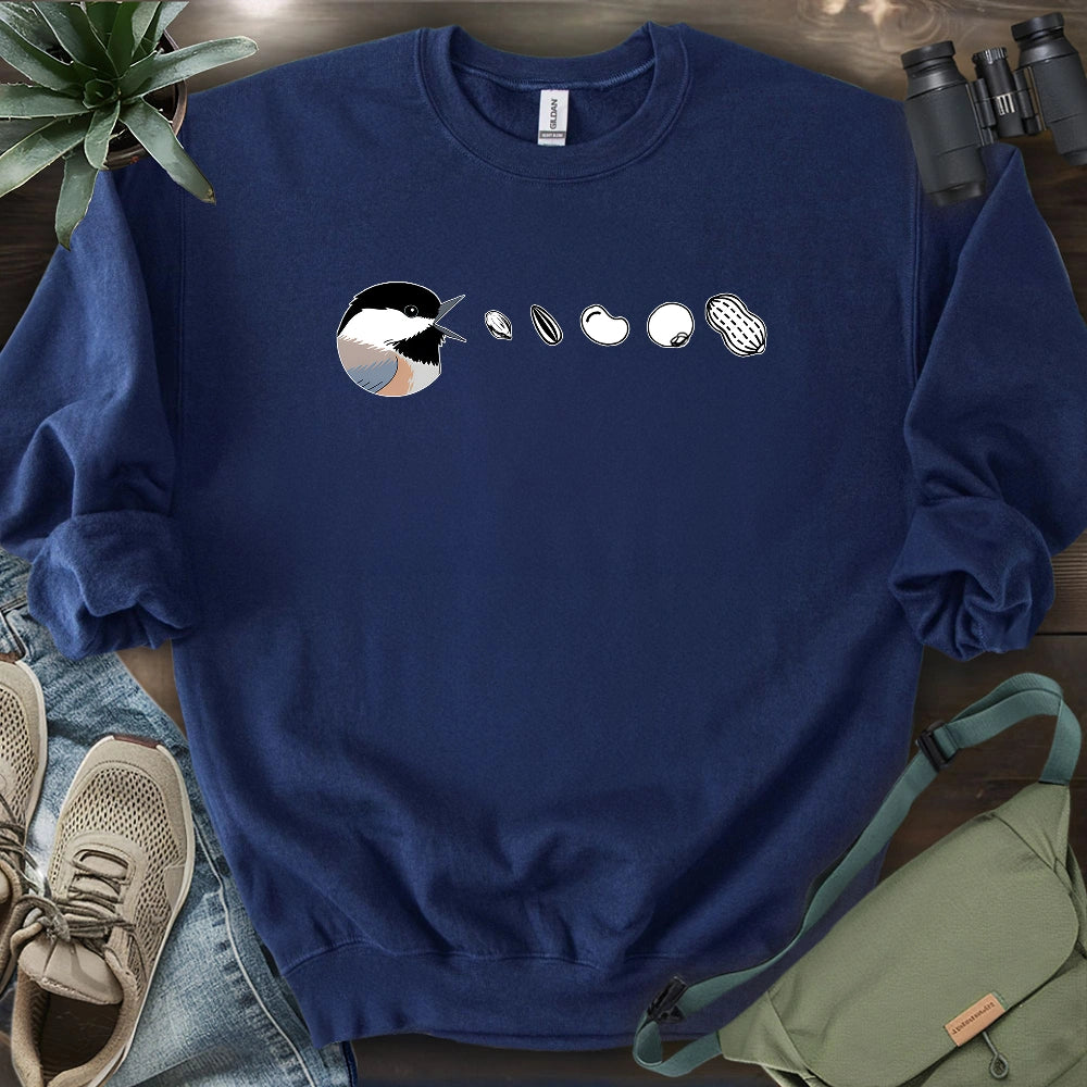 Chickadee Feast Sweatshirt