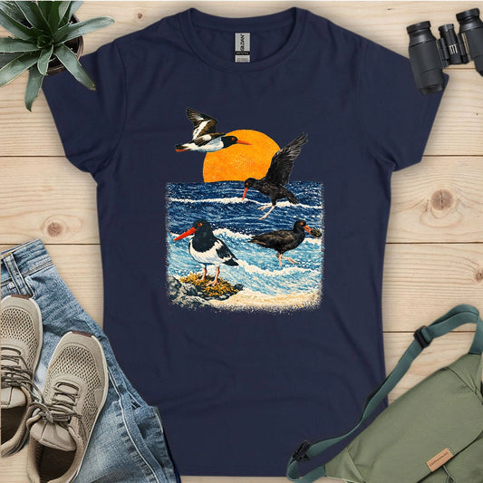 Coastal Oystercatchers Women's T-shirt