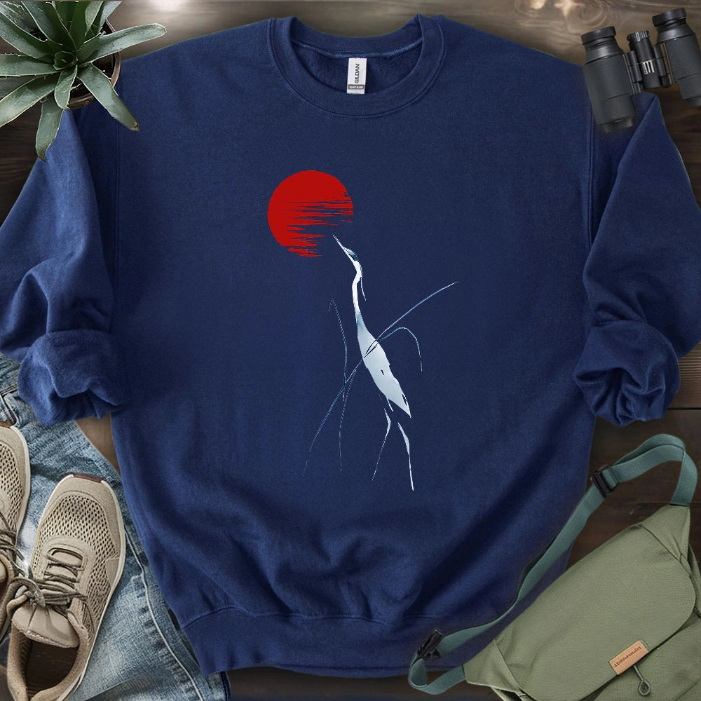Crane Of The Dawn Sweatshirt