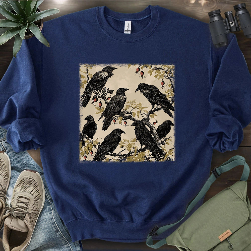 Crow's Secret Garden Sweatshirt