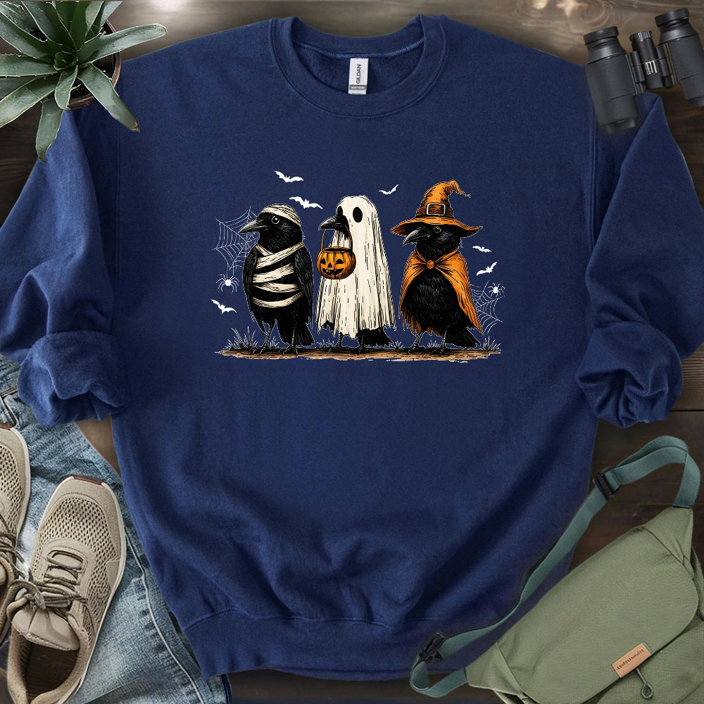 Crows in Costume Sweatshirt