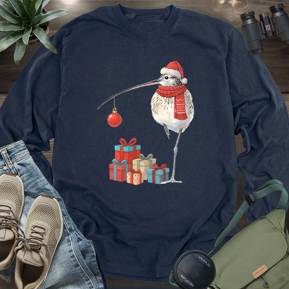 Curlew Holding Ornament Long Sleeve T-shirt