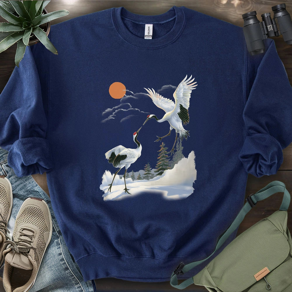 Dance of the Cranes Sweatshirt