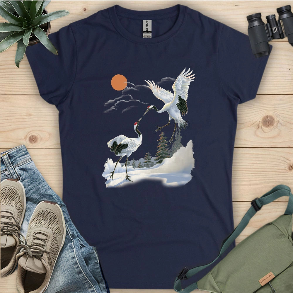 Dance of the Cranes Women's T-shirt