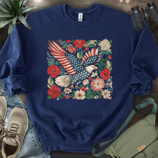 Eagle Of 4th Of July Sweatshirt