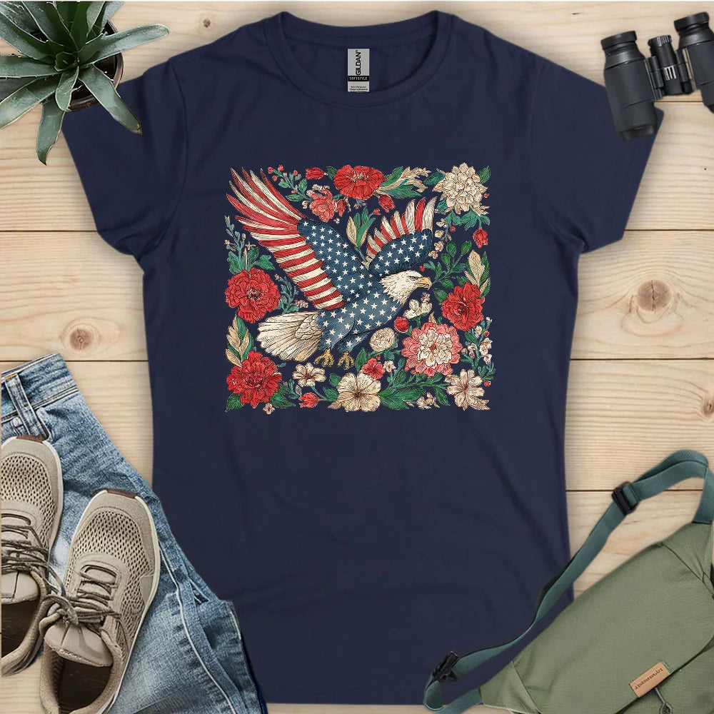 Eagle Of 4th Of July Women's T-shirt