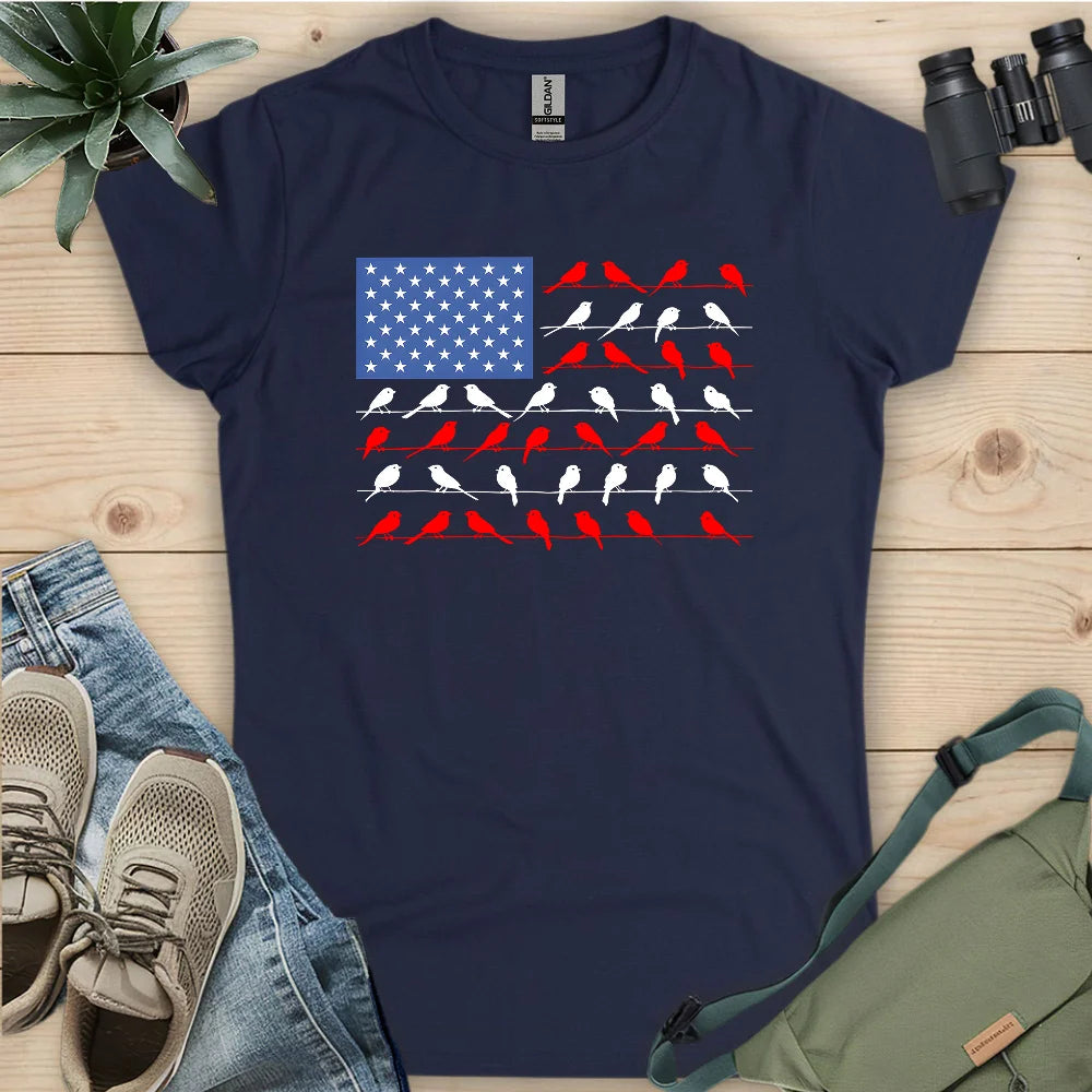 Feathered Flag Women's T-shirt