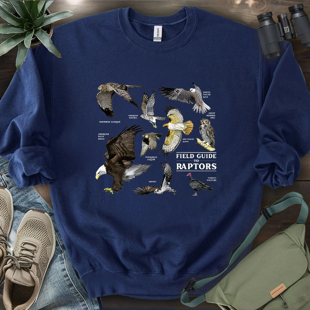 Field Guide To Raptors Sweatshirt