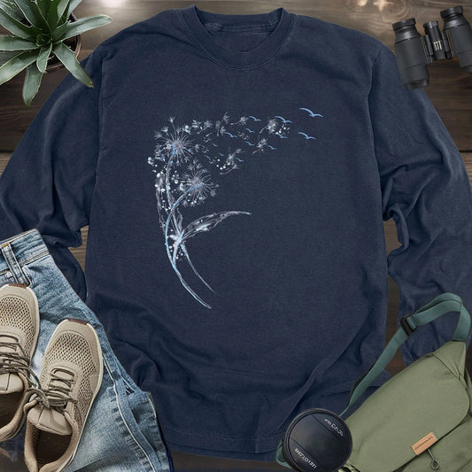 Floral Migration Long Sleeve T-shirt