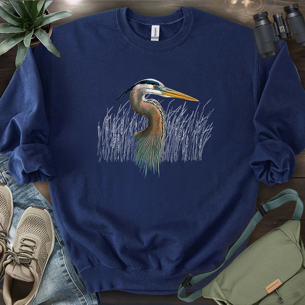 Great Blue Heron Sweatshirt