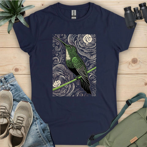 Green Hummingbird Women's T-shirt