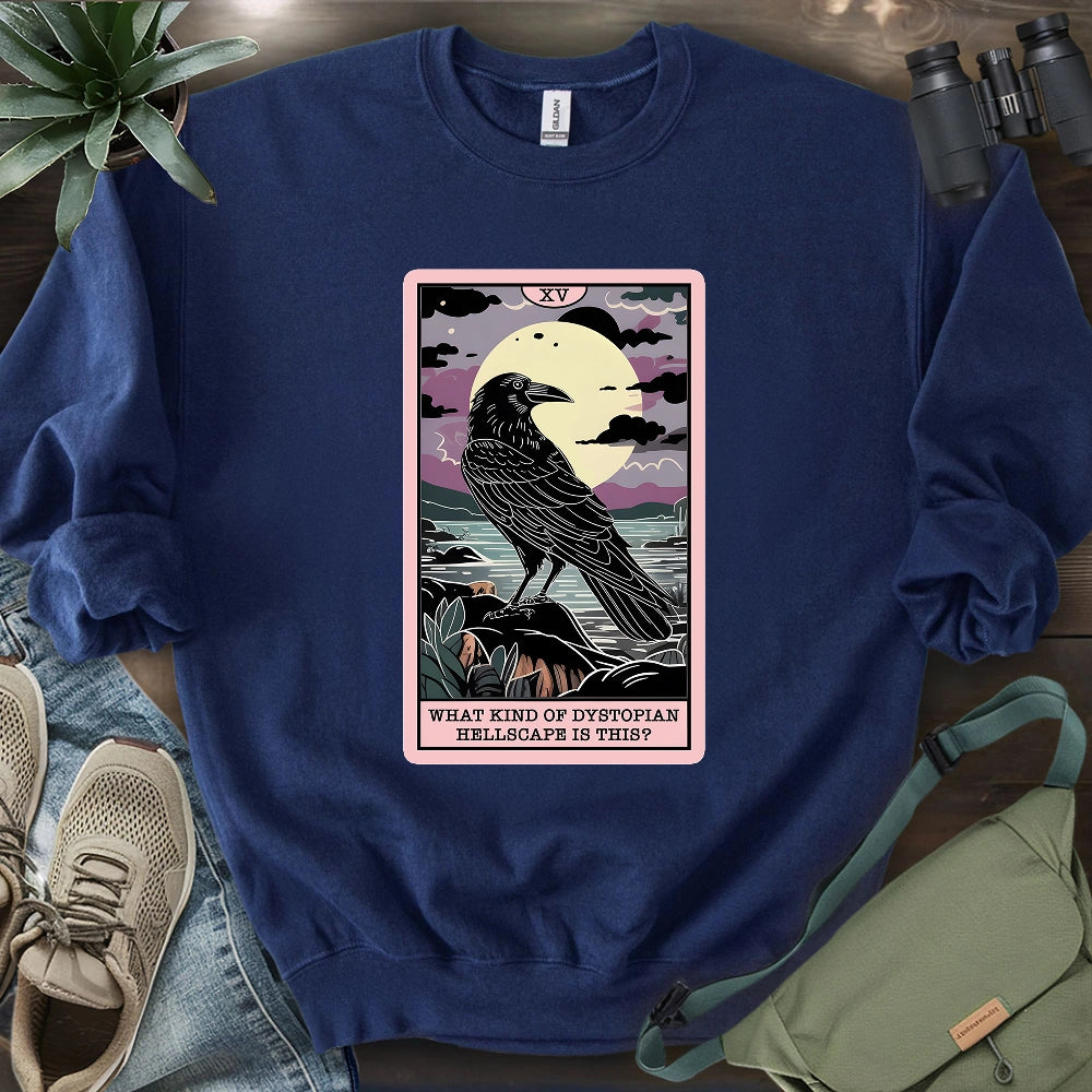 Hellscape Raven Sweatshirt