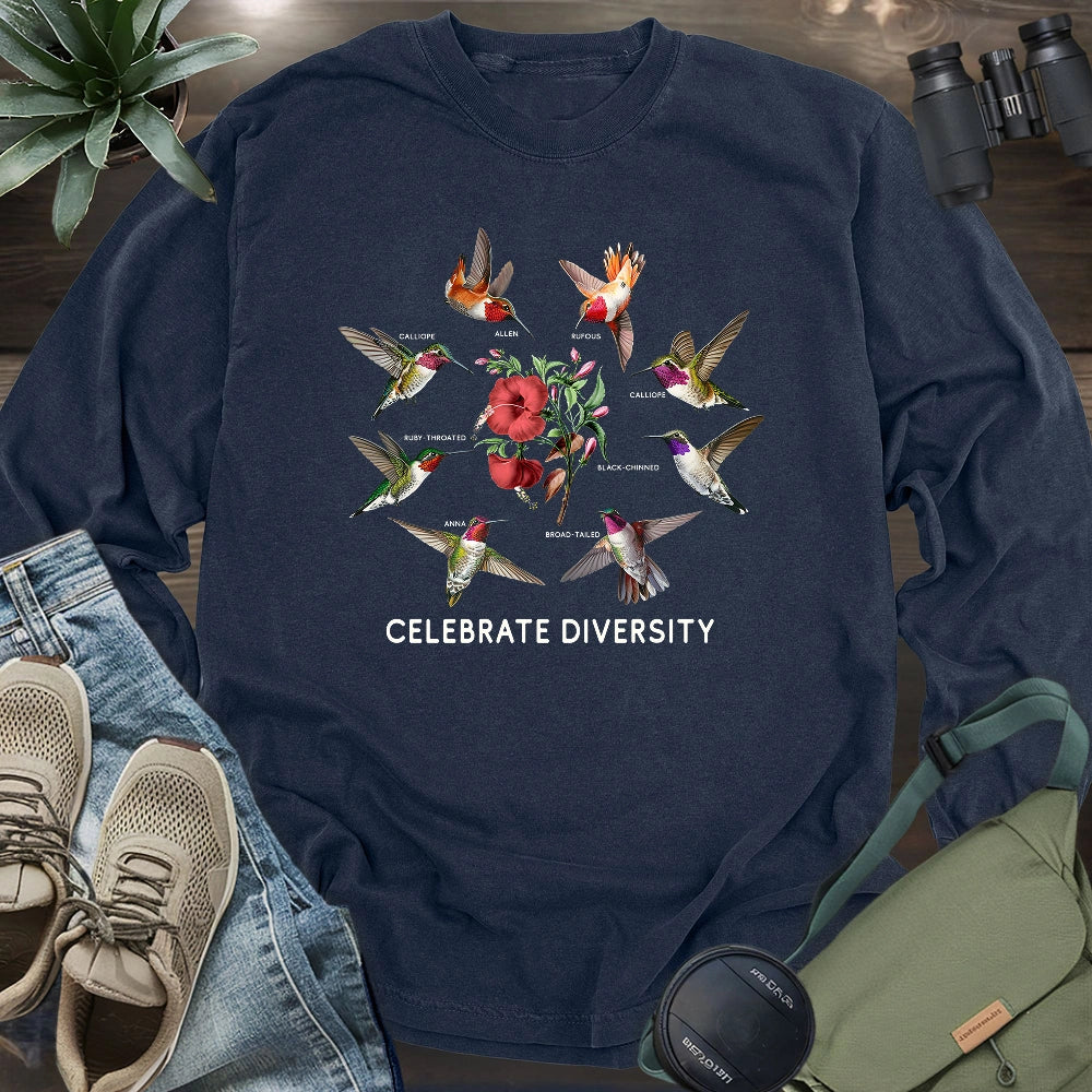 Hummingbird Diversity Long Sleeve T-shirt